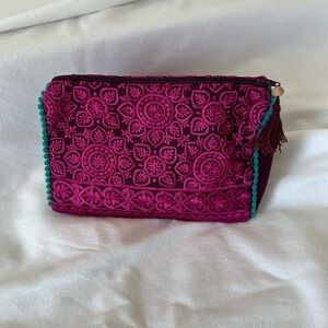 Boho makeup stash bag!